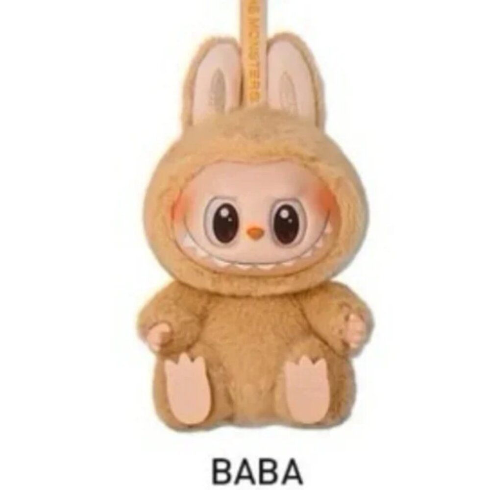 Baba Monster keychain lafufu labubu v2 Have a Seat
